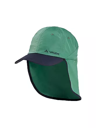 VAUDE | Gorra infantil Sahara IV con protección para el cuello | dunkelgrün